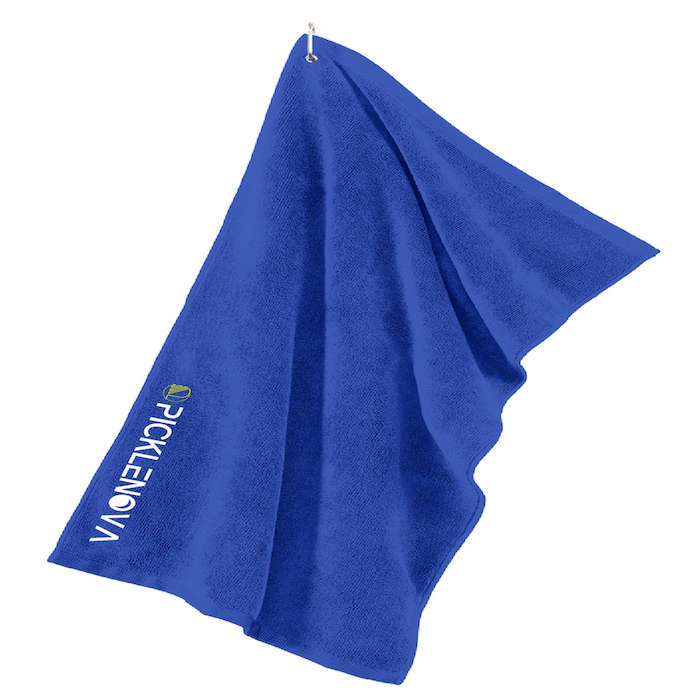 PickleNova Microfiber Towel - Royal Blue