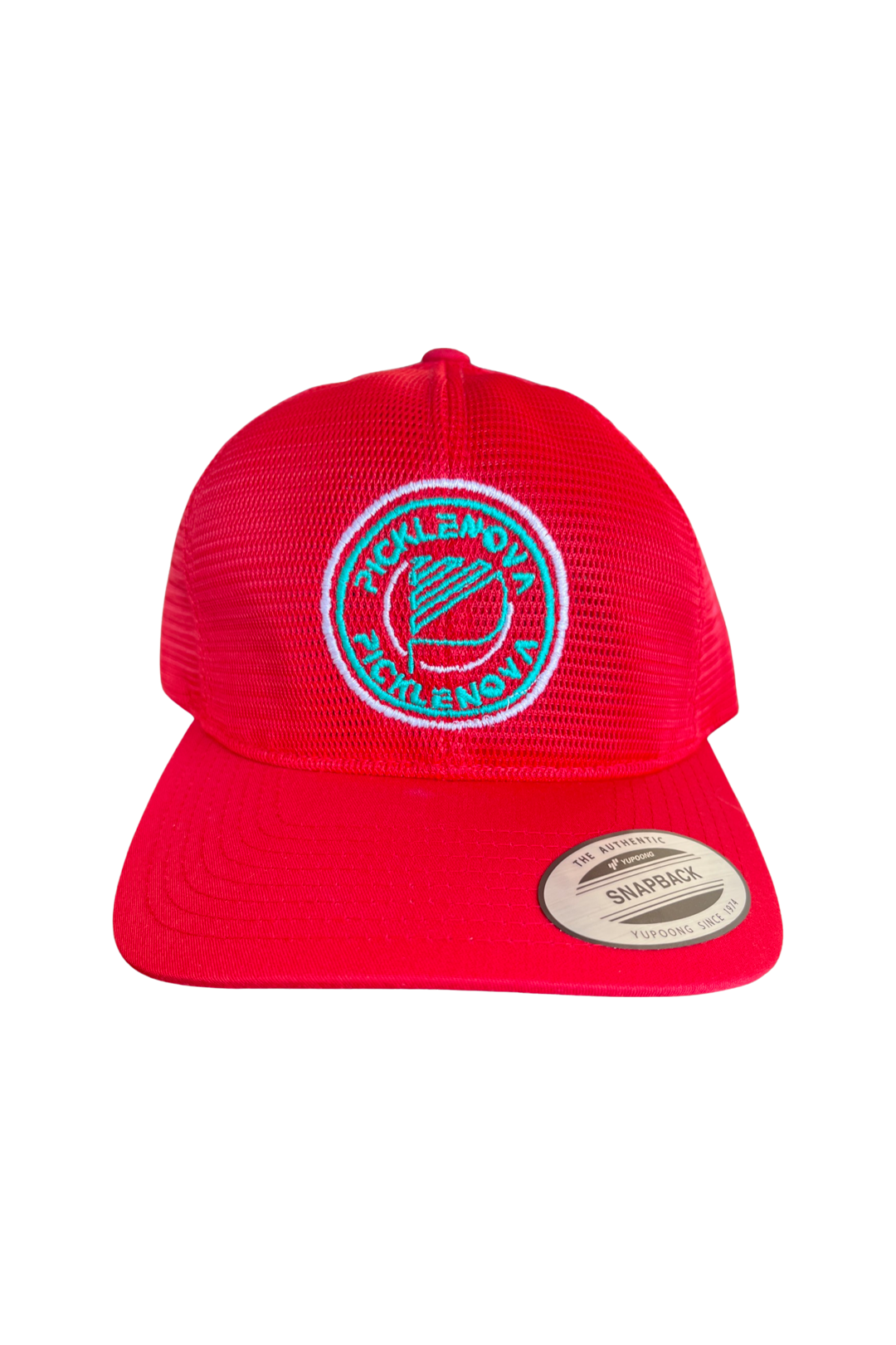 Nova 1.0 PickleNova Snapback Hat - Red