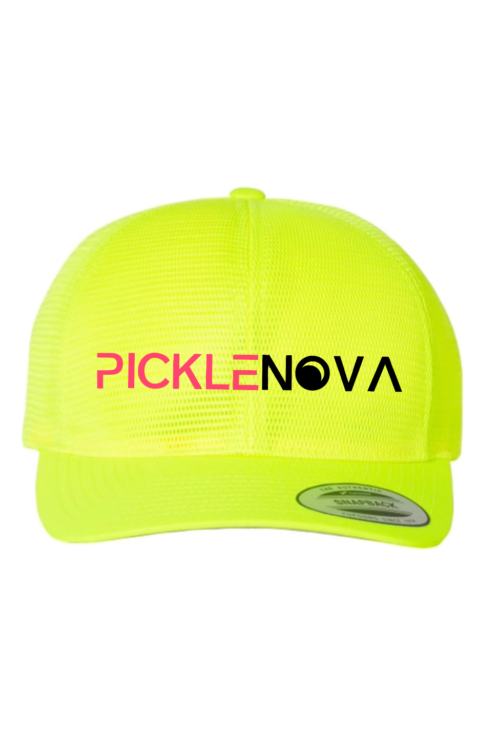 PickleNova Snapback Hat - Neon Green