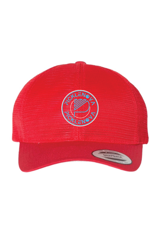 Nova 1.0 PickleNova Snapback Hat - Red